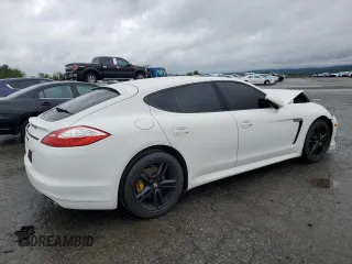 2010 Porsche Panamera S with VIN WP0AB2A71AL063808, listed as a Copart auction lot 56120525 with 46,338 mi miles and Salvage title. Bid and sale history available at DreamBid. Image 3.