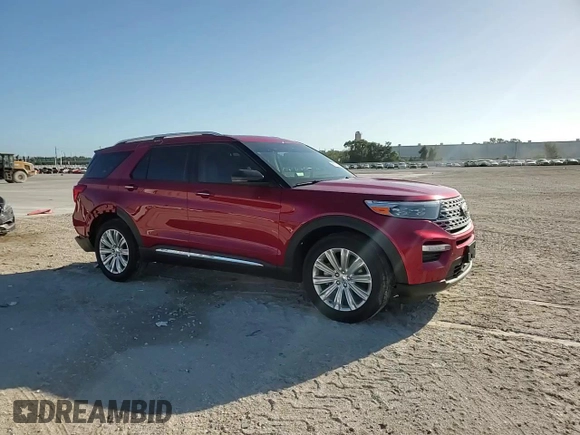 2024 Ford Explorer Limited with VIN 1FMSK7FH1RGA44047, listed as a Copart auction lot 79091034 with 6,137 mi miles and Salvage Title. Bid and sale history available at carsss.com. Image 12.