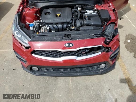 2020 Kia Forte LXS with VIN 3KPF24AD3LE211959, listed as a Copart auction lot 48939205 with 57,811 mi miles and Salvage Title. Bid and sale history available at carsss.com. Image 11.