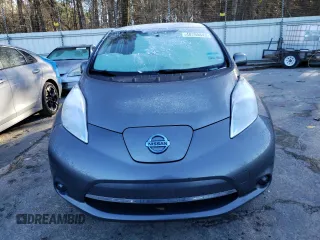2015 Nissan LEAF SV with VIN 1N4AZ0CP6FC333657, listed as a Copart auction lot 40755843 with 84,701 mi miles. Bid and sale history available at carsss.com. Image 5.