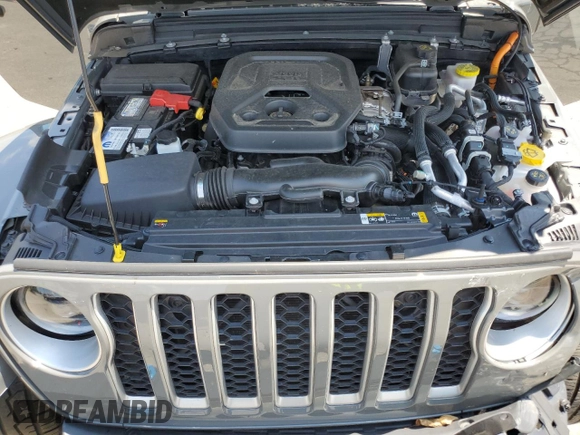 2023 Jeep Wrangler Sahara с VIN 1C4JJXP69PW698930, выставлен на аукционе Copart как лот 66679874 с пробегом 9 161 миль миль и Списание • Salvage title. История ставок и продаж доступна на DreamBid. Изображение 12.