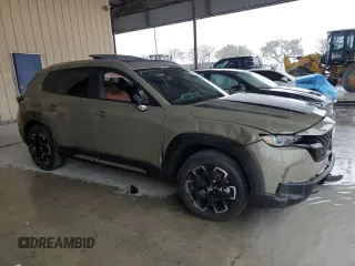 2024 Mazda CX-50 2.5 Turbo with VIN 7MMVABXY5RN230045, listed as a Copart auction lot 50488955 with 7,245 mi miles and Salvage Title. Bid and sale history available at carsss.com. Image 4.