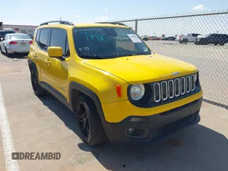 2016 Jeep Renegade Latitude z VIN ZACCJABT1GPD53424, wystawiony jako IAAI lot #42349781 z przebiegiem 108 209 mil mil oraz . Historia ofert i sprzedaży dostępna na DreamBid. Obrazek 1.