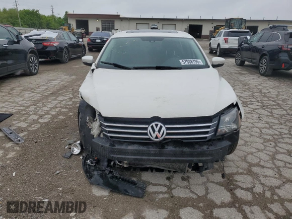 2015 Volkswagen Passat SE with VIN 1VWBS7A32FC078188, listed as a Copart auction lot 57938795 with 150,877 mi miles and Salvage title. Bid and sale history available at DreamBid. Image 5.