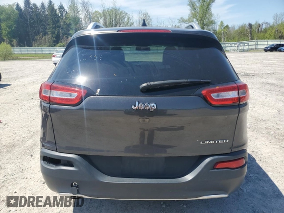 2017 Jeep Cherokee Limited z VIN 1C4PJLDB5HW521958, wystawiony jako Copart lot #56603665 z przebiegiem 129 357 mil mil oraz Czysty tytuł • Clean title. Historia ofert i sprzedaży dostępna na DreamBid. Obrazek 6.