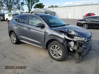 2017 Hyundai Tucson SE with VIN KM8J33A40HU330073, listed as a Copart auction lot 50713935 with 135,673 mi miles and Salvage Title. Bid and sale history available at DreamBid. Image 4.