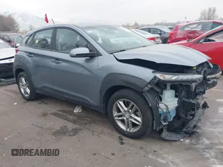 2018 Hyundai Kona SE with VIN KM8K1CAA8JU086999, listed as a IAAI auction lot 41336124 with 93,283 mi miles. Bid and sale history available at carsss.com. Image 1.