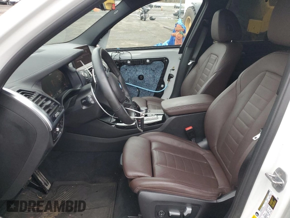 2020 BMW X3 M40i with VIN 5UXTY9C03L9C81167, listed as a Copart auction lot 85816284 with 42,211 mi miles and Salvage Title. Bid and sale history available at DreamBid. Image 7.