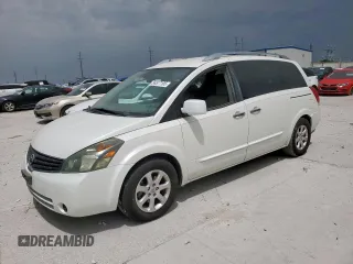2007 Nissan Quest SL z VIN 5N1BV28UX7N117154, wystawiony jako Copart lot #56577105 z przebiegiem 212 009 mil mil oraz Szkoda całkowita • Salvage title. Historia ofert i sprzedaży dostępna na DreamBid. Obrazek 1.