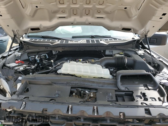 2024 Ford F-150 with VIN 1FTEX2LP2RKF10597, listed as a Copart auction lot 51155685 with 4,177 mi miles and Salvage title. Bid and sale history available at DreamBid. Image 13.