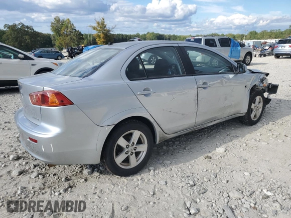 2008 Mitsubishi Lancer DE with VIN JA3AU26U38U004223, listed as a Copart auction lot 72788284 with 126,109 mi miles and Salvage Title. Bid and sale history available at carsss.com. Image 3.
