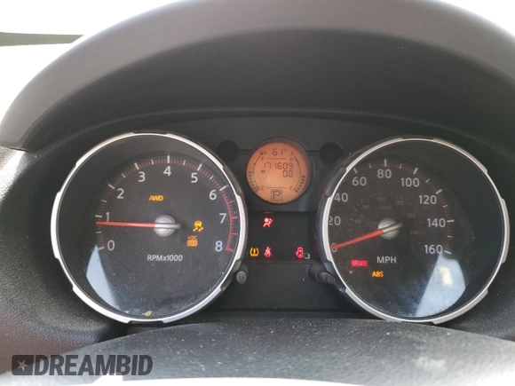 2008 Nissan Rogue S with VIN JN8AS58VX8W115780, listed as a Copart auction lot 52739375 with 171,609 mi miles and Clean Title. Bid and sale history available at DreamBid. Image 9.
