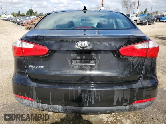 2016 Kia Forte LX with VIN KNAFK4A60G5619769, listed as a Copart auction lot 51306345 with 69,031 mi miles and Salvage Title. Bid and sale history available at carsss.com. Image 6.