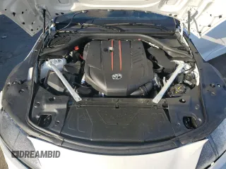 2024 Toyota GR Supra 3.0 with VIN WZ1DB0G07RW068079, listed as a Copart auction lot 83999094 with 387 mi miles and Salvage Title. Bid and sale history available at carsss.com. Image 11.