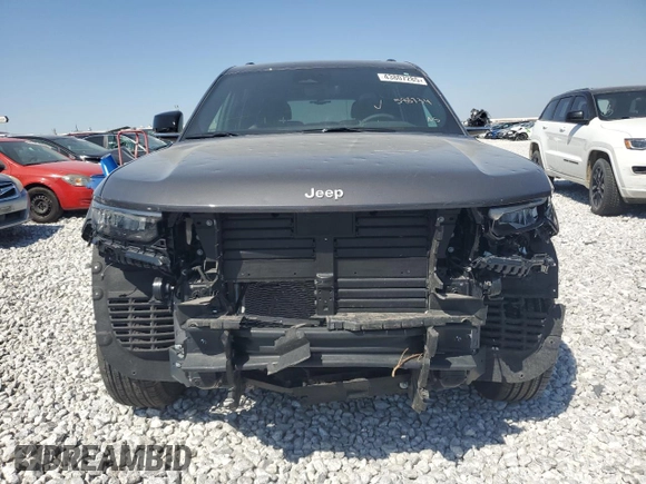 2024 Jeep Grand Cherokee Limited z VIN 1C4RJKBG8R8583734, wystawiony jako Copart lot #43807285 z przebiegiem 8 900 mil mil oraz Szkoda całkowita • Salvage title. Historia ofert i sprzedaży dostępna na DreamBid. Obrazek 5.