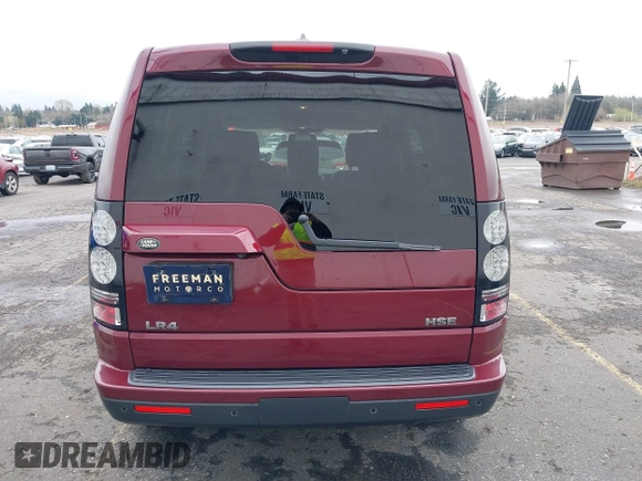 2016 Land Rover LR4 HSE with VIN SALAG2V67GA788085, listed as a IAAI auction lot 41752330 with 103,072 mi miles and . Bid and sale history available at DreamBid. Image 17.