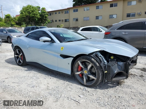 2023 Ferrari Portofino z VIN ZFF02RPA4P0298111, wystawiony jako Copart lot #65799704 z przebiegiem 1096 mil mil oraz Nie do naprawy. Historia ofert i sprzedaży dostępna na DreamBid. Obrazek 4.