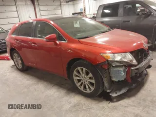 2013 Toyota Venza LE with VIN 4T3BA3BB2DU036876, listed as a IAAI auction lot 41536576 with 94,941 mi miles and . Bid and sale history available at carsss.com. Image 1.
