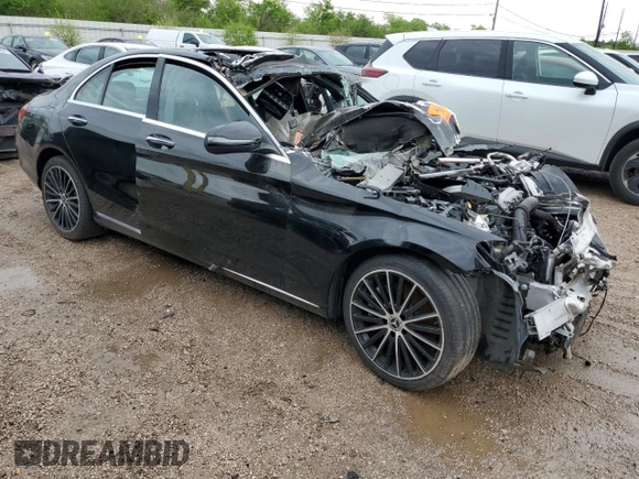 2021 Mercedes-Benz C 300 with VIN W1KWF8DB2MR621511, listed as a Copart auction lot 49902115 with Not Provided miles and Clean Title. Bid and sale history available at carsss.com. Image 4.