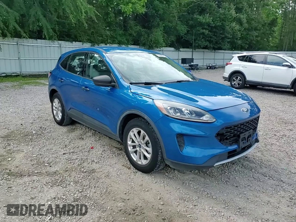 2020 Ford Escape S with VIN 1FMCU0F66LUA22395, listed as a Copart auction lot 59496215 with 68,184 mi miles and Salvage title. Bid and sale history available at DreamBid. Image 14.