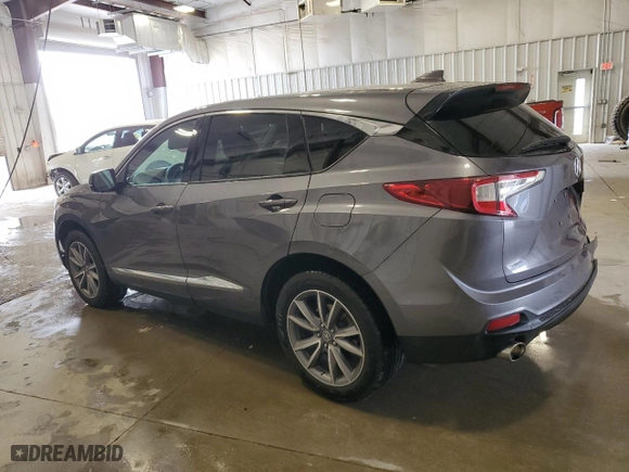 2019 Acura RDX w/Technology Pkg with VIN 5J8TC2H57KL013945, listed as a Copart auction lot 52996775 with 92,136 mi miles and Salvage Title. Bid and sale history available at carsss.com. Image 2.