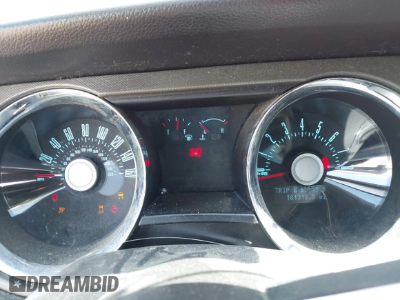 2012 Ford Mustang Premium with VIN 1ZVBP8AM7C5283408, listed as a IAAI auction lot 42547151 with 181,318 mi miles and . Bid and sale history available at DreamBid. Image 7.