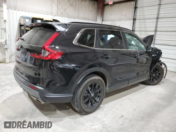 2024 Honda CR-V Sport with VIN 7FARS5H56RE027320, listed as a Copart auction lot 49266005 with Not Provided miles and Salvage Title. Bid and sale history available at DreamBid. Image 3.