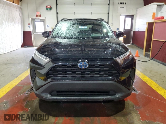 2023 Toyota RAV4 Hybrid XLE with VIN 4T3RWRFV9PU091336, listed as a Copart auction lot 52909285 with 39,347 mi miles and Clean Title. Bid and sale history available at carsss.com. Image 5.