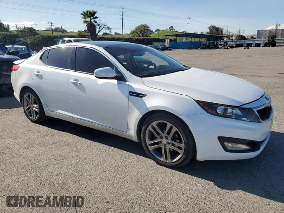 2013 Kia Optima EX with VIN 5XXGN4A78DG167651, listed as a Copart auction lot 49806335 with 122,285 mi miles and Salvage Title. Bid and sale history available at carsss.com. Image 4.