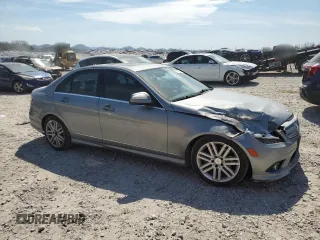 2009 Mercedes-Benz C-Class 3.0L Sport with VIN WDDGF81X59R085083, listed as a Copart auction lot 50717765 with 191,689 mi miles and Salvage Title. Bid and sale history available at carsss.com. Image 4.