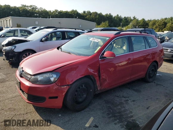 2010 Volkswagen Jetta SportWagen TDI with VIN 3VWTL7AJ4AM694823, listed as a Copart auction lot 70892714 with 268,300 mi miles and Salvage Title. Bid and sale history available at carsss.com. Image 1.