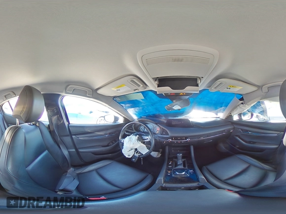 2019 Mazda 3 w/Select Pkg with VIN JM1BPACL7K1106829, listed as a Copart auction lot 45808065 with 57,600 mi miles and Salvage Title. Bid and sale history available at carsss.com. Image 15.