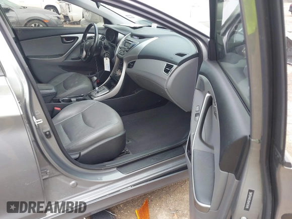 2013 Hyundai Elantra Limited with VIN 5NPDH4AEXDH451649, listed as a IAAI auction lot 41691494 with 124,827 mi miles and . Bid and sale history available at DreamBid. Image 5.