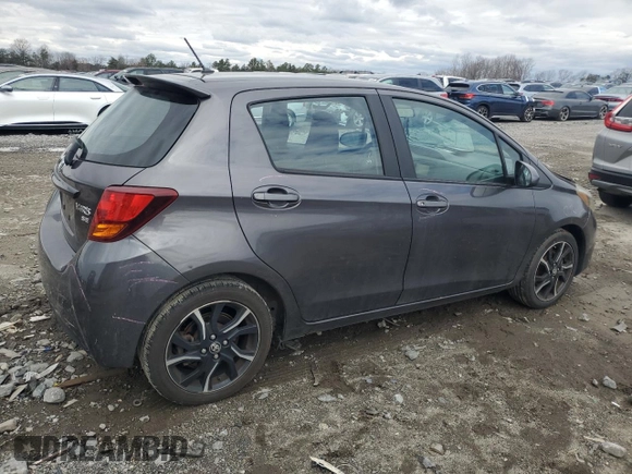 2016 Toyota Yaris L with VIN VNKKTUD30GA060285, listed as a Copart auction lot 48102435 with 122,339 mi miles and Salvage Title. Bid and sale history available at DreamBid. Image 3.