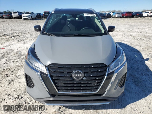 2022 Nissan Kicks SV with VIN 3N1CP5CV9NL508011, listed as a Copart auction lot 49447555 with 51,412 mi miles and Salvage Title. Bid and sale history available at carsss.com. Image 5.