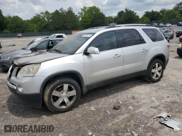 2012 GMC Acadia SLT2 with VIN 1GKKRSED6CJ296912, listed as a Copart auction lot 56678174 with 0 mi miles and Salvage Title. Bid and sale history available at carsss.com. Image 1.