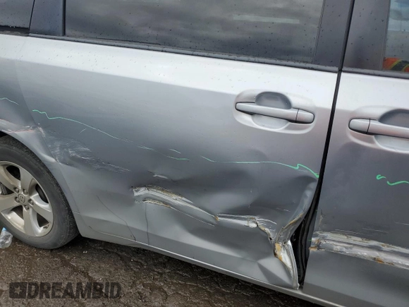 2014 Toyota Sienna LE AAS with VIN 5TDKK3DC3ES459861, listed as a Copart auction lot 47393485 with 144,520 mi miles and Salvage title. Bid and sale history available at DreamBid. Image 10.