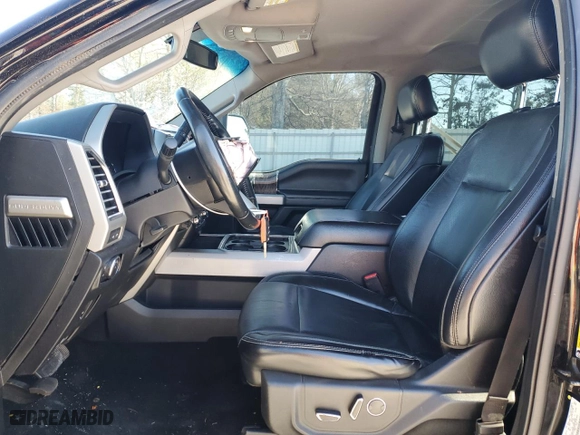 2017 Ford Super Duty F-250 SRW Lariat with VIN 1FT7W2BT3HEE97883, listed as a Copart auction lot 45677545 with 176,963 mi miles and Salvage Title. Bid and sale history available at carsss.com. Image 7.