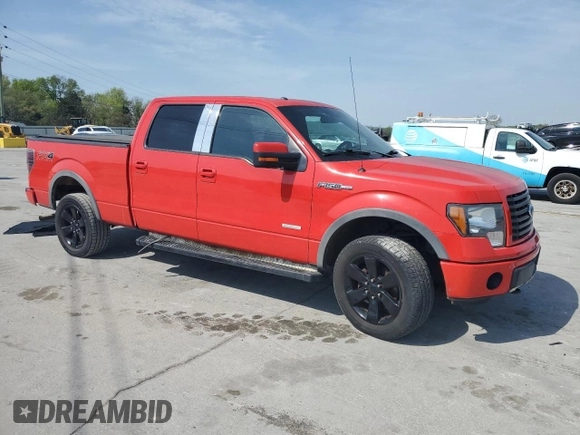 2012 Ford F-150 XL with VIN 1FTFW1ET5CKE11792, listed as a Copart auction lot 53061045 with 191,373 mi miles and Clean Title. Bid and sale history available at carsss.com. Image 4.
