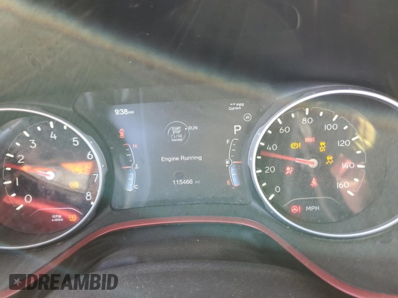 2018 Jeep Compass Trailhawk with VIN 3C4NJDDB5JT139499, listed as a Copart auction lot 48491975 with 115,466 mi miles and Salvage Title. Bid and sale history available at carsss.com. Image 9.