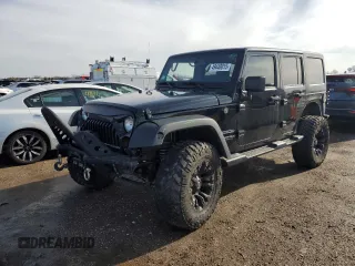 2018 Jeep Wrangler JK Unlimited Sport S with VIN 1C4BJWDG1JL849473, listed as a Copart auction lot 49440015 with 51,742 mi miles and Salvage Title. Bid and sale history available at carsss.com. Image 1.