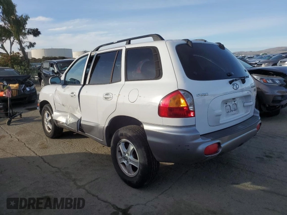 2004 Hyundai Santa Fe GLS with VIN KM8SC13E64U668201, listed as a Copart auction lot 87076394 with 107,853 mi miles and Salvage Title. Bid and sale history available at carsss.com. Image 2.