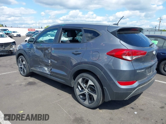 2016 Hyundai Tucson Limited z VIN KM8J3CA21GU133801, wystawiony jako IAAI lot #42083547 z przebiegiem 54 244 mil mil oraz . Historia ofert i sprzedaży dostępna na DreamBid. Obrazek 3.
