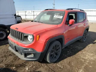 2017 Jeep Renegade Latitude with VIN ZACCJABB9HPF21559, listed as a Copart auction lot 48186465 with 115,739 mi miles and Salvage Title. Bid and sale history available at carsss.com. Image 1.
