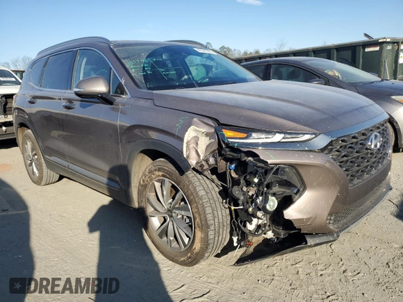 2020 Hyundai Santa Fe Limited with VIN 5NMS5CAD7LH203842, listed as a Copart auction lot 47041005 with 50,692 mi miles and Salvage Title. Bid and sale history available at carsss.com. Image 4.