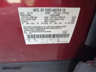 2014 Ford Explorer Limited with VIN 1FM5K8F82EGC55688, listed as a IAAI auction lot 41772109 with 191,098 mi miles. Bid and sale history available at carsss.com. Image 9.