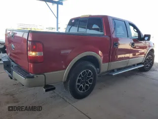 2008 Ford F-150 XLT with VIN 1FTPW12598FA21188, listed as a Copart auction lot 53971565 with 151,522 mi miles and Salvage Title. Bid and sale history available at carsss.com. Image 3.