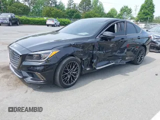 2018 Genesis G80 Sport with VIN KMHGN4JB5JU241632, listed as a IAAI auction lot 42093142 with 102,090 mi miles and . Bid and sale history available at DreamBid. Image 17.