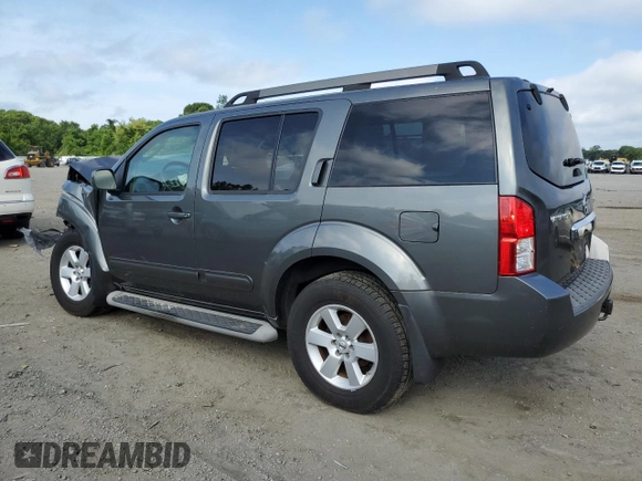 2009 Nissan Pathfinder S with VIN 5N1AR18B69C612734, listed as a Copart auction lot 61083005 with 195,365 mi miles and Clean title. Bid and sale history available at DreamBid. Image 2.