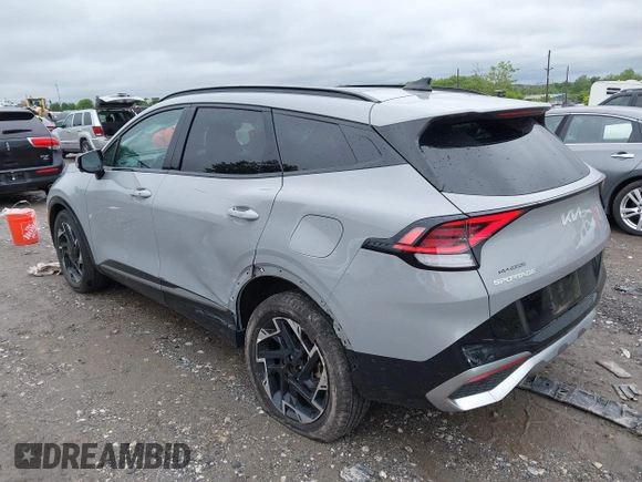 2023 Kia Sportage SX-Prestige with VIN 5XYK5CAF0PG135076, listed as a IAAI auction lot 42330042 with 39,294 mi miles and . Bid and sale history available at DreamBid. Image 3.